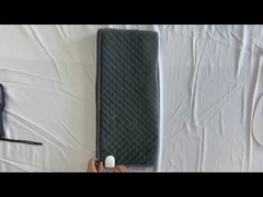 Cobertor eléctrico cinzento preto