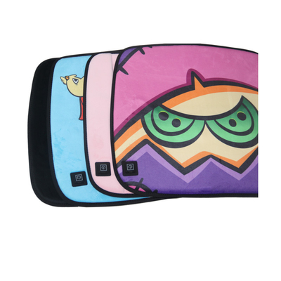 Cusco elegante e funcional de cadeirinha de carro com carregamento USB para dias frios de inverno
