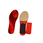 Almofadas de pés palmilhas aquecidas no inverno, inserções quentes de aquecimento de bateria elétrica para sapatos