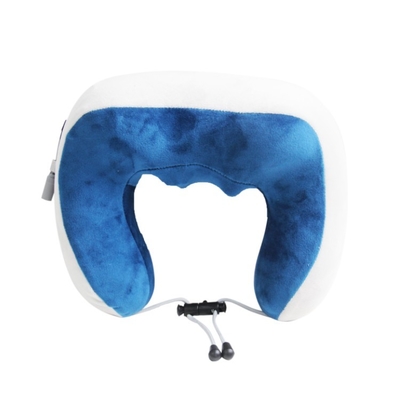 Perna de pescoço personalizada de forma U Suporte de descanso cervical Avião de carro espuma de memória almofada de viagem almofada de pescoço