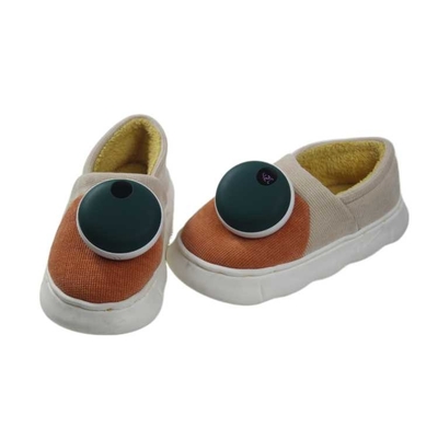Sapatos de algodão de aquecimento elétrico aquecedor de pés de inverno para mulheres com tecnologia de grafeno