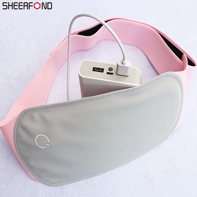 Cinturão de palácio quente de carregamento USB para cólicas menstruais e alívio de dor nas articulações