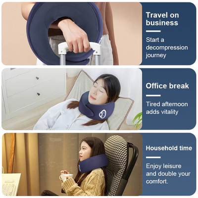 Almoço de massagem de aquecimento inteligente ajustável portátil para viagens de carro e casa
