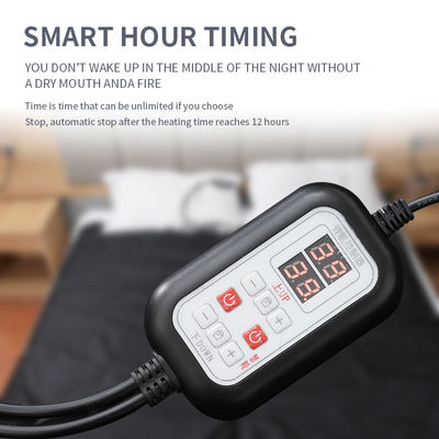 Segurança de cobertor aquecido elétrico lavável personalizável com proteção contra superaquecimento