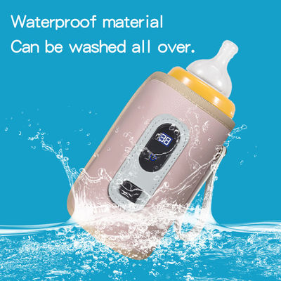Carregamento USB de aquecedor de garrafa portátil de 5V Perfeito para aquecer o leite do bebê durante a viagem Compacto, leve e fácil de transportar