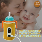 Temperatura personalizável Graphene elemento de aquecimento aquecedor de leite para bebê aquecedor de garrafa