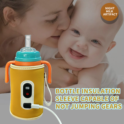 Aquecedor de frasco de bebê portátil de venda quente para controle de temperatura ideal
