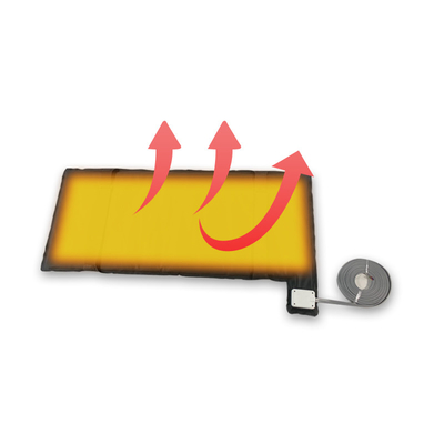 GrapheneMedicHeat Pad PVC de qualidade médica aquecimento rápido relaxar músculos acelerar a recuperação