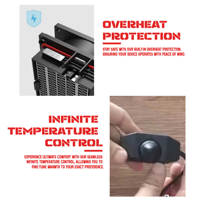 Elegante banquinho eléctrico aquecedor de pés com aquecimento por grafeno Design ergonômico Temperatura ajustável
