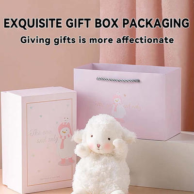 Fique confortável e conectado com o nosso pequeno Sheepie Plushie Hand Warmer Power Bank em qualquer lugar