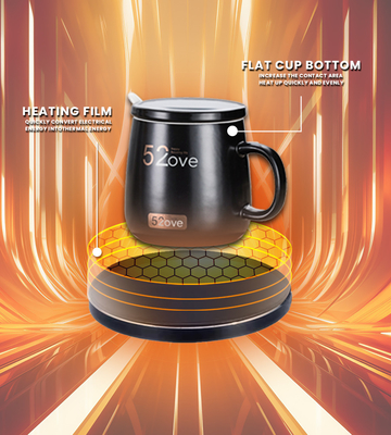 Modelagem elegante de caldeirão com aquecimento de caneca A combinação definitiva de estilo e funcionalidade