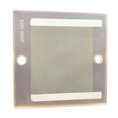 Placa de aquecimento elétrico com elemento de aquecimento de alta eficiência para aparelhos domésticos