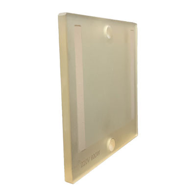 Placa de aquecimento elétrico com elemento de aquecimento de alta eficiência para aparelhos domésticos