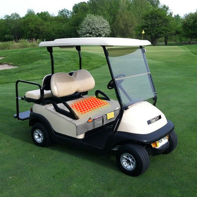 3 níveis de aquecimento almofada do banco do carrinho de golfe para maior conforto e lavável