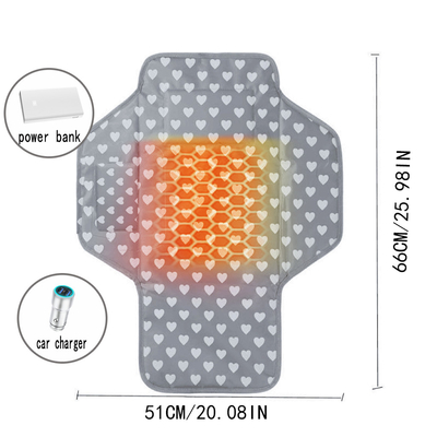 51*66CM/20.08*25.98in Pad de aquecimento do bebê com fonte de calor Far-infrared Heater Nylon