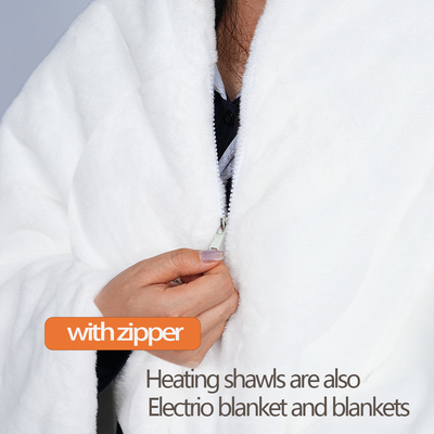 Graphene Far Infrared Heating Shawl cobertor elétrico para ajuste preciso de temperatura 45-65C
