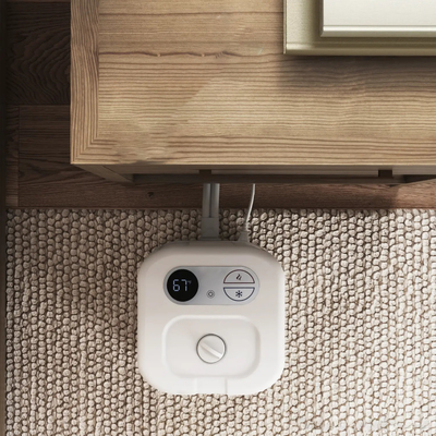 Temperatura ajustávelCobre de colchão elétrico multifuncional Refrigeração e aquecimento Pad refrigeração por água com recurso de terapia F Configurações 45-65 ° C Para conforto personalizado no aquecimento e resfriamento Pad de colchão