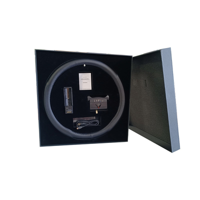 Conjunto de cobertura de volante de alta qualidade recarregável de grafeno aquecido Conjunto de presente de aquecimento de volante portátil