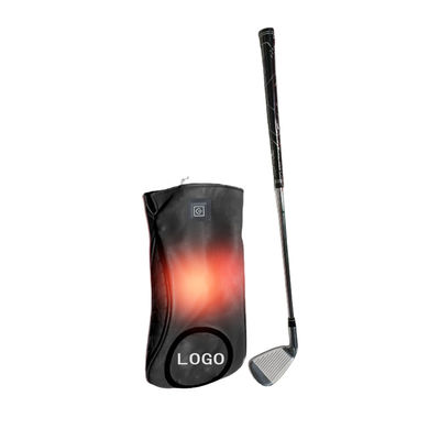 Coberturas de cabeça aquecidas de couro premium Golf OEM #1 #3 #5 Driver Fairway Hybrid Headcovers Custom Logo Golf Headcovers