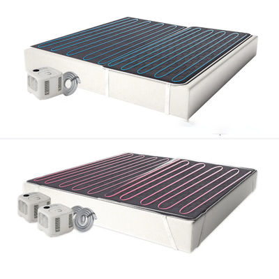 Sistema de refrigeração de cama e cobertor para conforto personalizado no aquecimento e resfriamento