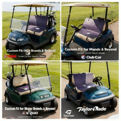 Capa de Assento Aquecido para Carrinho de Golfe 24/48V - Solução Premium para Assento Aquecido de Golfe