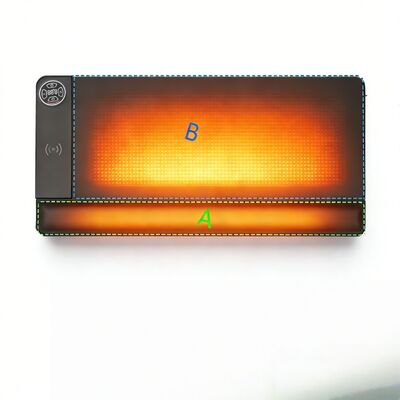 Personalizar Proteção contra sobreaquecimento Mouse Pad aquecido com carregamento sem fio e descanso do pulso Mouse Pad de aquecimento inteligente