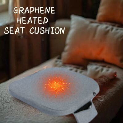 Cushion aquecido de grafeno versátil para mulheres Idosos Funcionários de escritório e viajantes