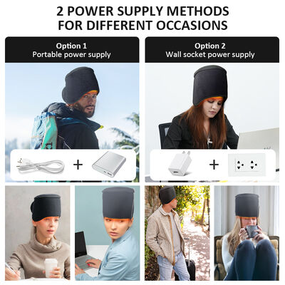 Boné para Crescimento Capilar 660nm Terapia de Luz Vermelha e Boné de Terapia de Luz Vermelha e Laser com 270 LEDs