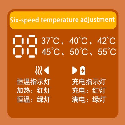 Aquecedores de mamadeira noturnos de temperatura constante sem fio personalizáveis ​​com carregamento sem fio, modelo universal