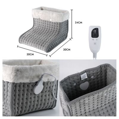 Sheerfond portátil inverno usb alimentado por bateria 220v eco-amigável poliéster ajustável termostato ventilação calor do pé para