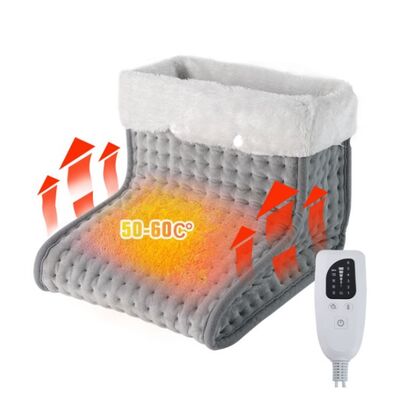 Sheerfond portátil inverno usb alimentado por bateria 220v eco-amigável poliéster ajustável termostato ventilação calor do pé para