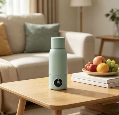 Material de alta qualidade, de qualidade alimentar, ajuda de alimentação inteligentemente concebida, aquecedor portátil de garrafas USB especificamente para leite de bebé.