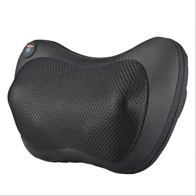OEM ODM Personalizado Confortável Aquecimento Elétrico Massagem Travesseiro de Pescoço Ergonômico Ortopédico Contorno Cervical Cabeça Tecido Avião em Forma de U