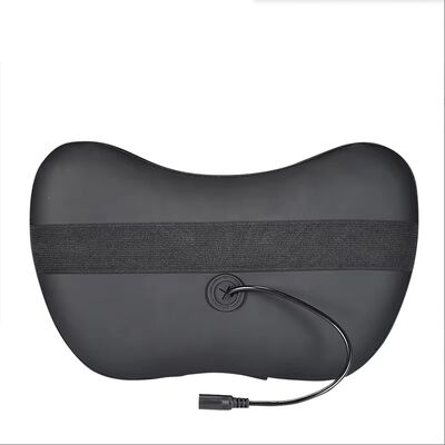OEM ODM Personalizado Confortável Aquecimento Elétrico Massagem Travesseiro de Pescoço Ergonômico Ortopédico Contorno Cervical Cabeça Tecido Avião em Forma de U