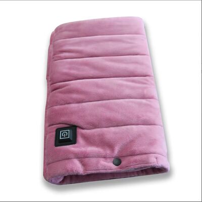 Caldeira de mão com aquecimento elétrico portátil USB 3 Temperatura ajustável Max 50°C Saco de aquecimento de mão recarregável de flanela macia Inverno Outdoor Warm Gift