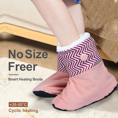 Electric Foot Warmer customizable size and power offering instant heat and far infrared benefits to improve foot blood flow