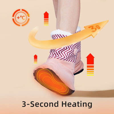 Electric Foot Warmer customizable size and power offering instant heat and far infrared benefits to improve foot blood flow