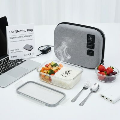 Saco de aquecimento de alimentos portátil com revestimento interno seguro para alimentos e tecido durável de Oxford para aquecimento de caixas Bento e garrafas de bebê