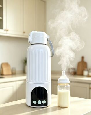 Aquecedor de garrafas de bebê aquecedor de leite portátil USB com controle de temperatura ajustável para viagens e casa adequado para garrafas de 17 oz