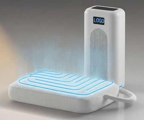 Almofada de Aquecimento Elétrico Ideal para Sonecas no Escritório e Sono, Proporcionando Ajuste de Temperatura Confortável e Experiência Aconchegante