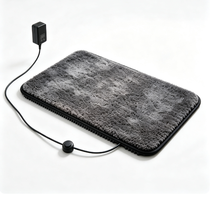 Drying Foot Mat Offering Steady Gentle Heating and Overheat Protection System to Keep Feet Warm Dry and Comfortable for Long Time