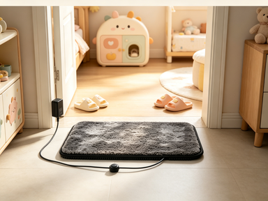 Drying Foot Mat Featuring Intelligent Temperature Control Overheat Protection and Anti Slip Design for Safe Comfortable