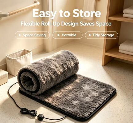 Drying Foot Mat Featuring Gentle Heating and Moisture Evaporation to End Cold Damp Feet Troubles Perfect for Daily Leisure