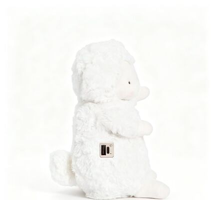 Cute Warm Sheep Portable Rechargeable Hand Warmer,3 Temperatura 40-60°C,6-8 horas de tempo de trabalho,USB Power Bank Suporte para uso em movimento,Compacto 9*15*18cm Poliéster Winter Pocket Heater
