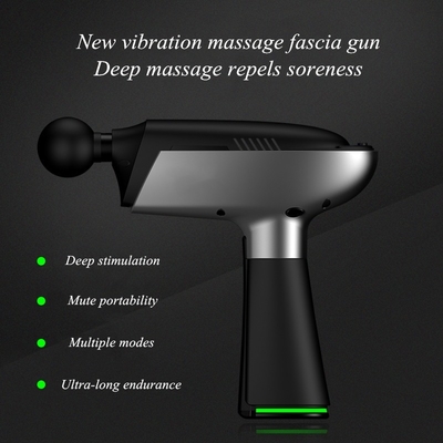 Massageador de tecido profundo portátil de ruído 45db, arma de massagem elétrica muscular odm oem