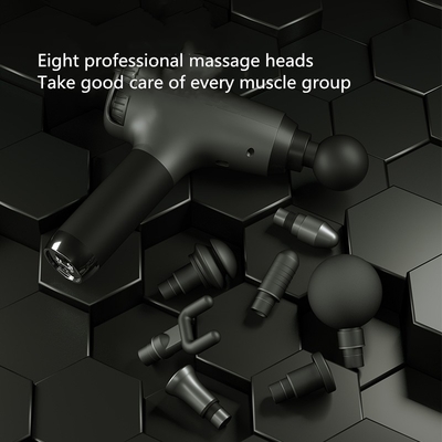 Massageador de tecido profundo portátil de ruído 45db, arma de massagem elétrica muscular odm oem