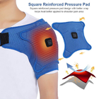Envoltório de terapia de calor recarregável tamanho 7 polegadas × 7 polegadas lavável para ombro congelado OEM