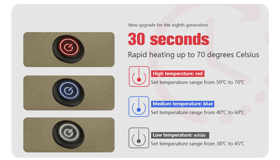 Colete USB Elétrico Aquecido Colete Recarregável Aquecido Xf Wj ODM