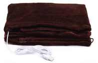 Vestuário elétrico aquecido xale Carregamento USB 50 graus Material de pelúcia ODM