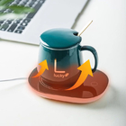 Aquecedor de bebidas elétrico inteligente OEM, aquecedor de xícara de café 140-149Fahrenheit temperatura